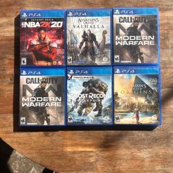 PS4 Games $20 Each