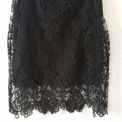 Black Lace skirt