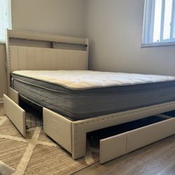 Mattress And Bed Frame 