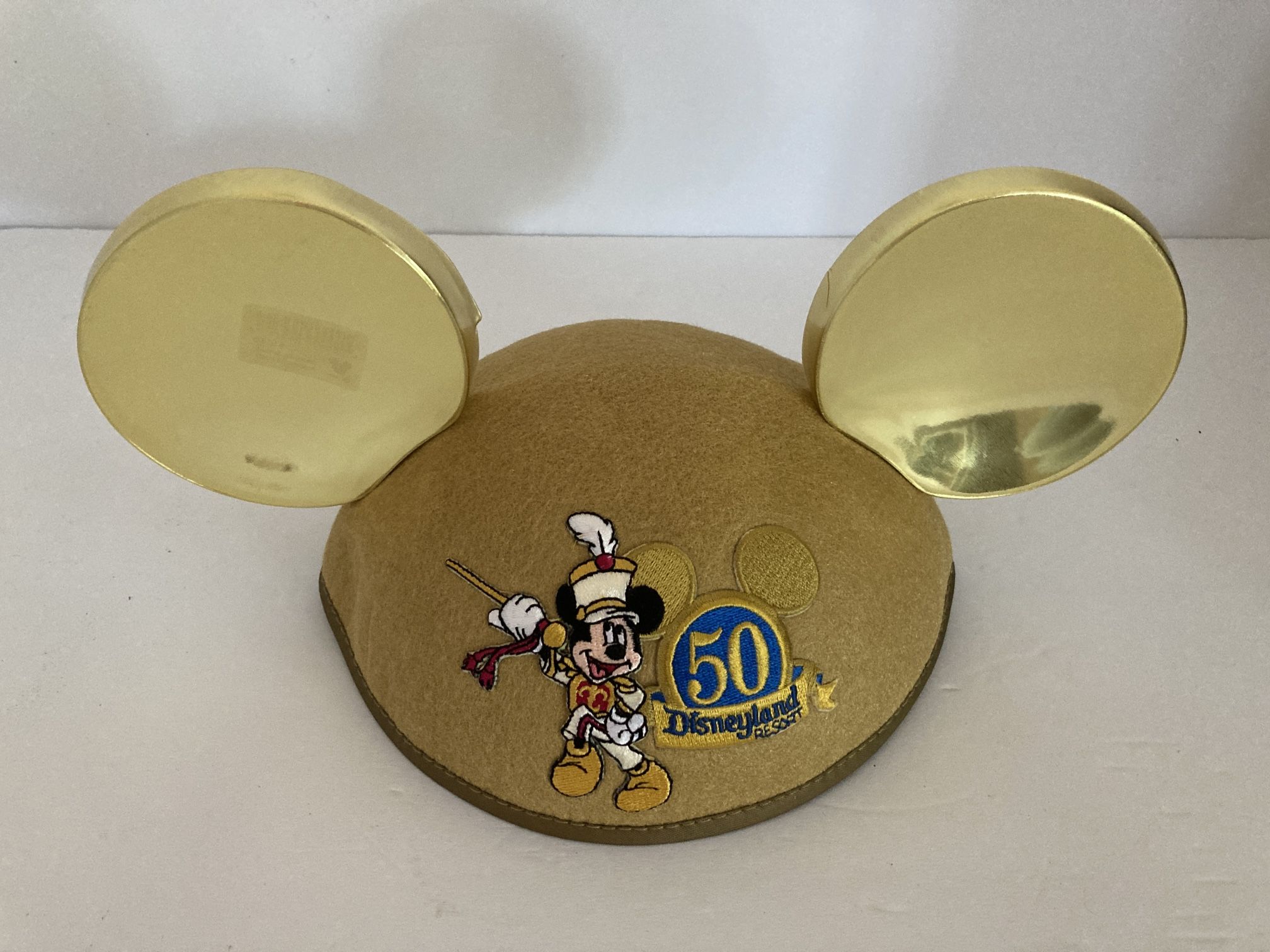 Disney 50th Anniversary Disneyland Mickey Mouse Golden Ears