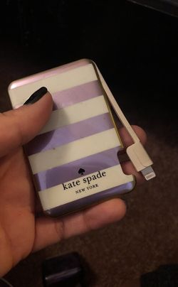 Kate spade power bank $20