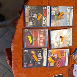 PS4/ Ps5 Video Games 