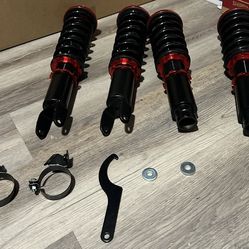SCITOO Full Set Shocks Struts Kits for 1 Acura Integra / 1 Honda Civic / 1 Honda Civic del Sol