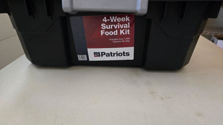4 week Survival Food Kit.