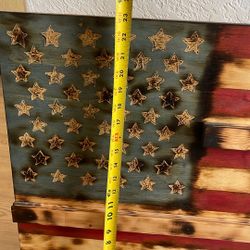 American Flag Coin Holder 
