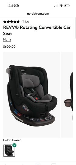 NEW REVV® Rotating Convertible Car Seat