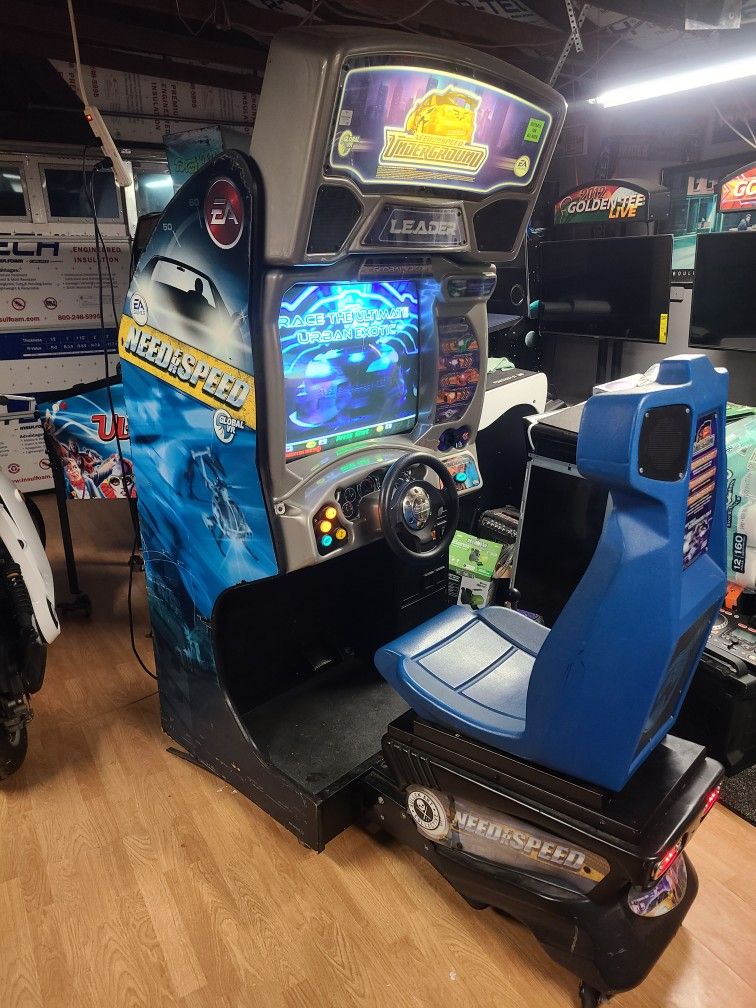 Need For Speed Underground Racing Arcade Game Takes Quarters 