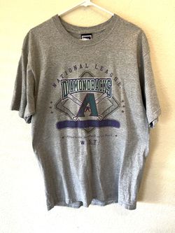 Vintage Arizona Diamondbacks Puff Print Pro Player T Shirt Men’s Size L
