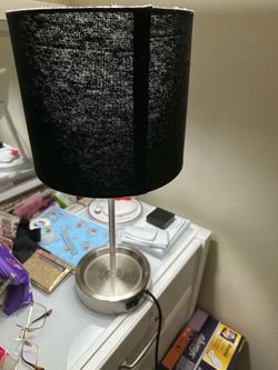 Black tackle lamp