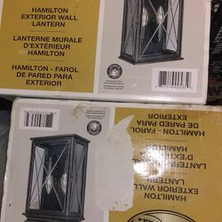 New $89 outdoor wall lanterns