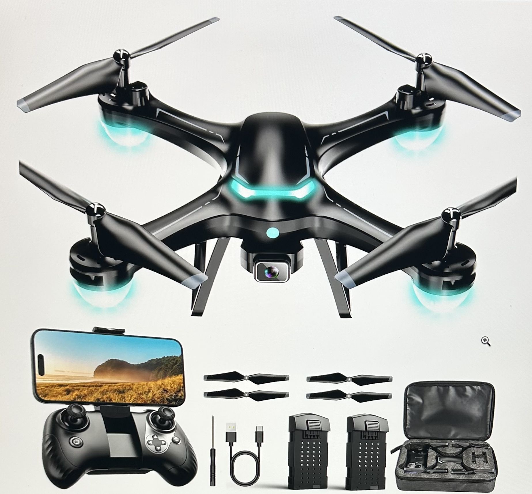 Quadcopter Drone With Camera 