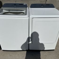 Samsung Glass Top Washer And Dryer Electric Dryer Set 