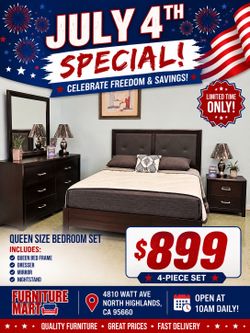 🔥Hot Deal🔥Brand New 4pc Queen bedroom set $899, Payment available