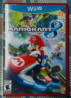 Mario Kart 8 (Nintendo Wii U, 2014) With Case Tested/Works Fast Shipping F2899