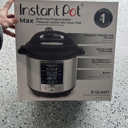 Instapot Max 6 Quart 