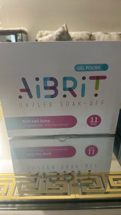Aibrit Gel Polish LED/UV Nail Lamp – Soak-Off M30 Nail Lamp Set