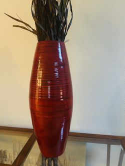 Nice Wooden Vase 