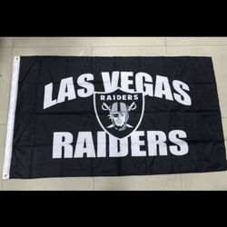 Raiders Flags 3ft X 5ft