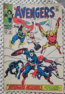 The Avengers #58 Marvel Comics 1968