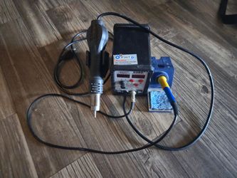 Solder reflow rework hot air combination station Zeny 898D+ $60