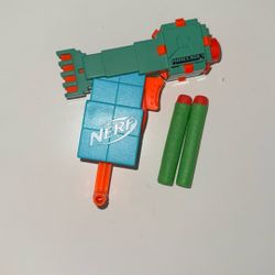 Nerf Gun Minecraft With 2 Bullets