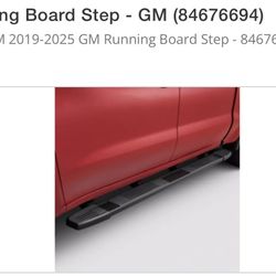 2019-2025 GMC Sierra Running Boards 