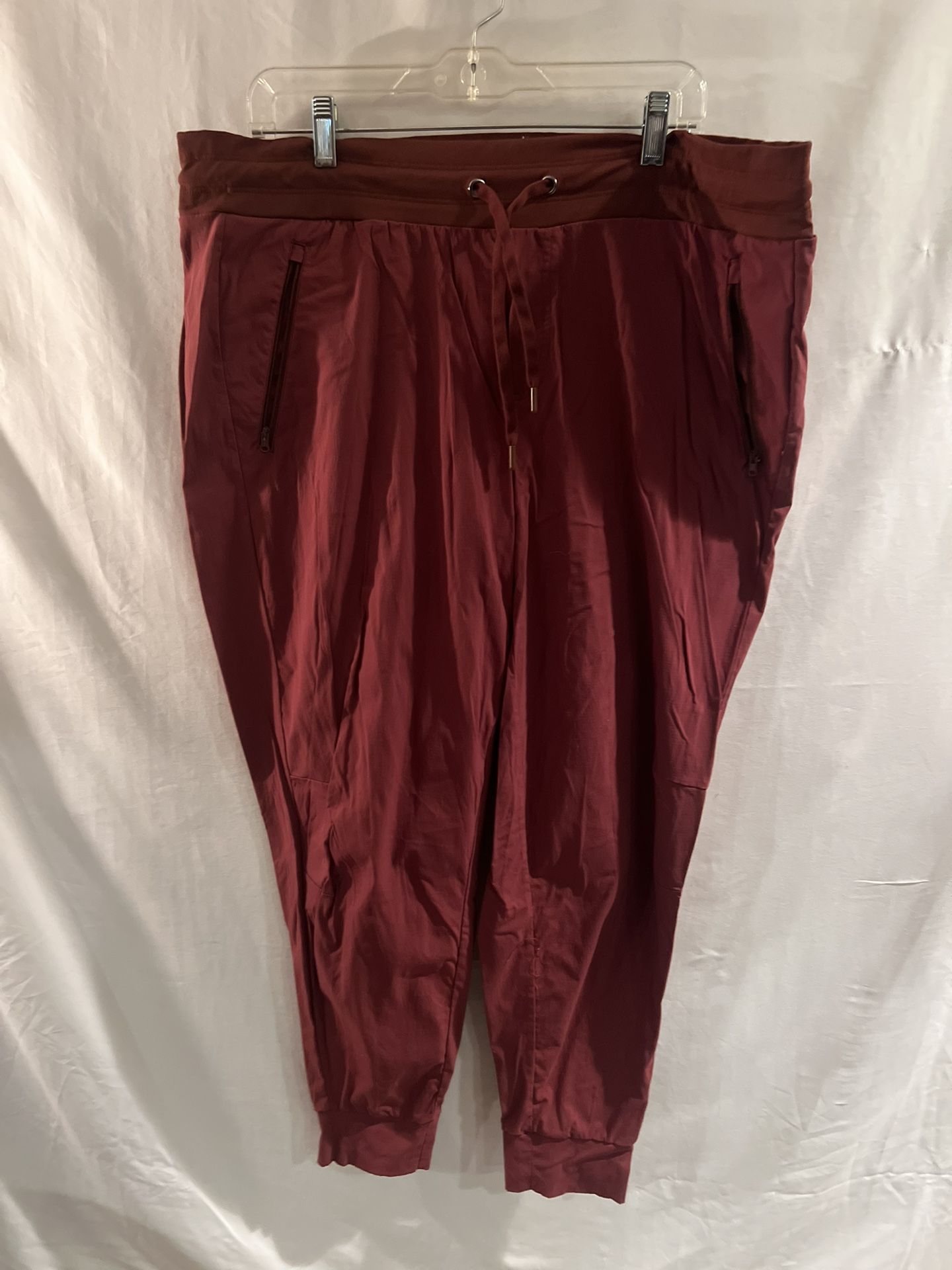 Ladies 2XL XXL Members Mark nylon spandex joggers