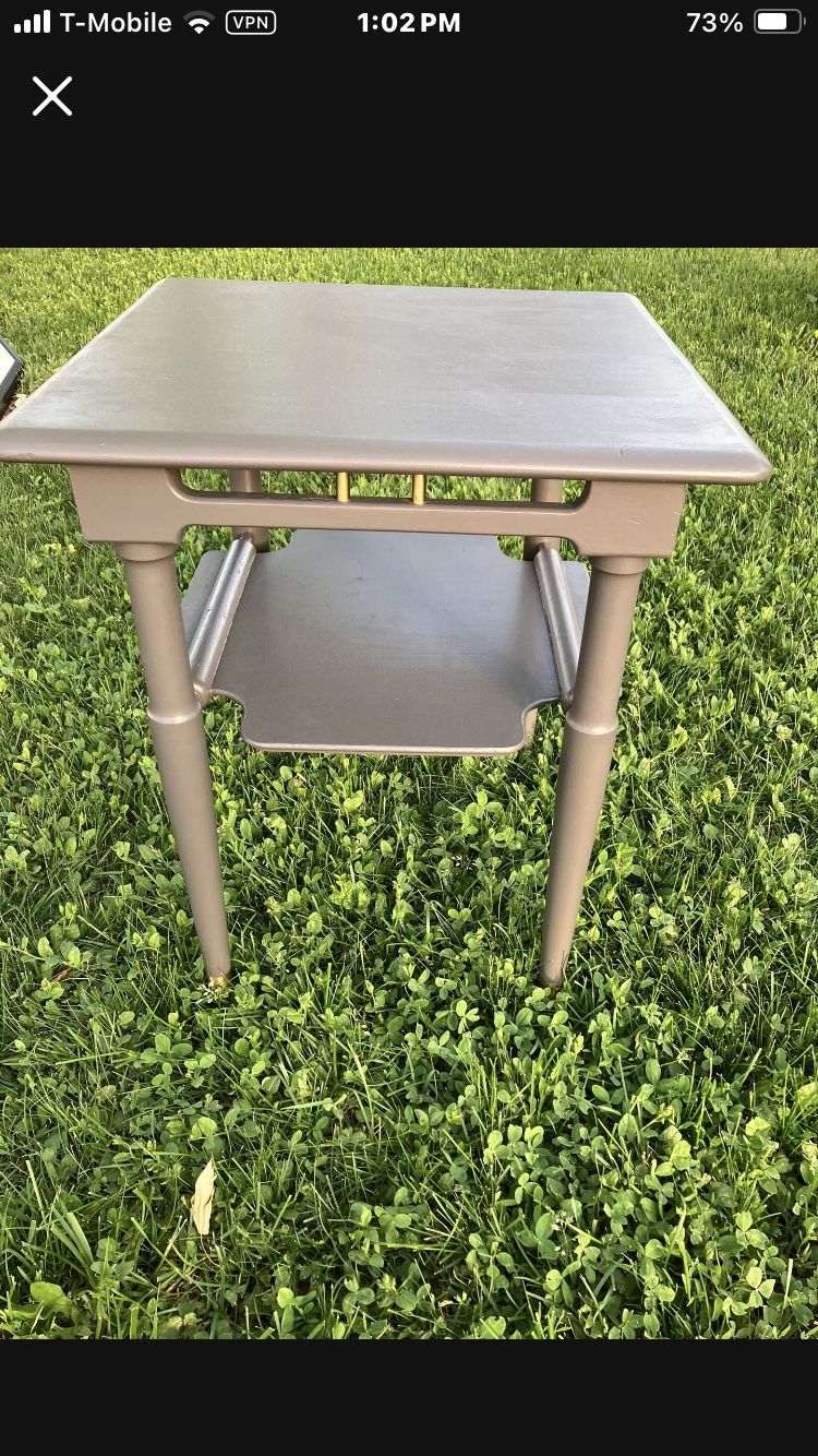 Small Space End Table Or Nightstand