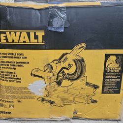 Dewalt Corded 12 in. Double Bevel Sliding Compound Miter Saw