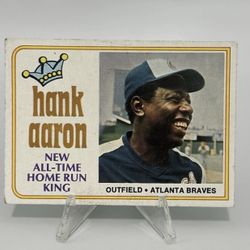 1974 Topps Hank Aaron # 1