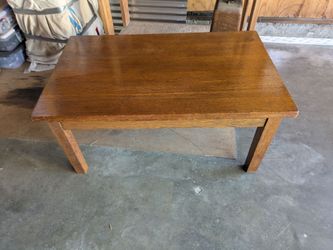 vintage mid century library table