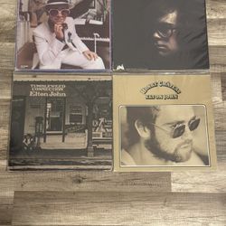 Vinyl Records: Elton John Collection