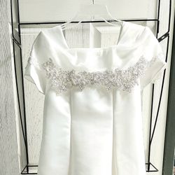 Girls first communion dress size 14 
