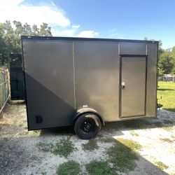 Brand New 6 X 12 Extra Tall With Premium Poly Core Exterior Three-Year Factory Warranty With Title Orlando, Florida