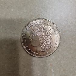 Morgan Silver Dollar Design 1 Oz 999 Silver Coin 