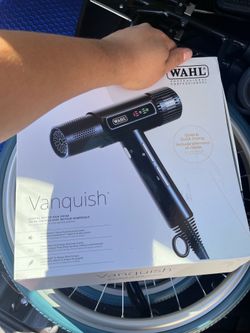 Wahl Professional Vanquish Hair Dryer, Controlled Airflow, SmoothTone Motor, 4 Heat & 3 Speed Settings, Auto-Clean Function, Lightweight, Slim Design