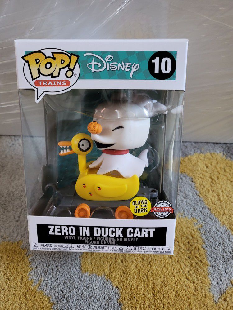 NBX Zero In Duck Cart SPECIAL GITD Funko Pop 
