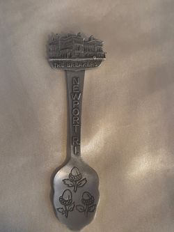 Newport RI The Breakers Souvenir Spoon