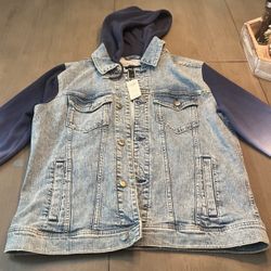 New Hollister Jean Jacket