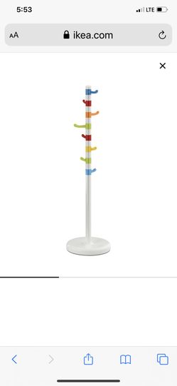 IKEA clothes stand kids room