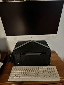 Lenovo IdeaCentre All-in-One Touchscreen Desktop Computer + Keyboard
