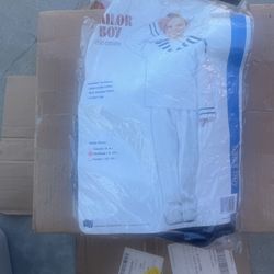 Sailor Halloween Costume Medium 8-10 