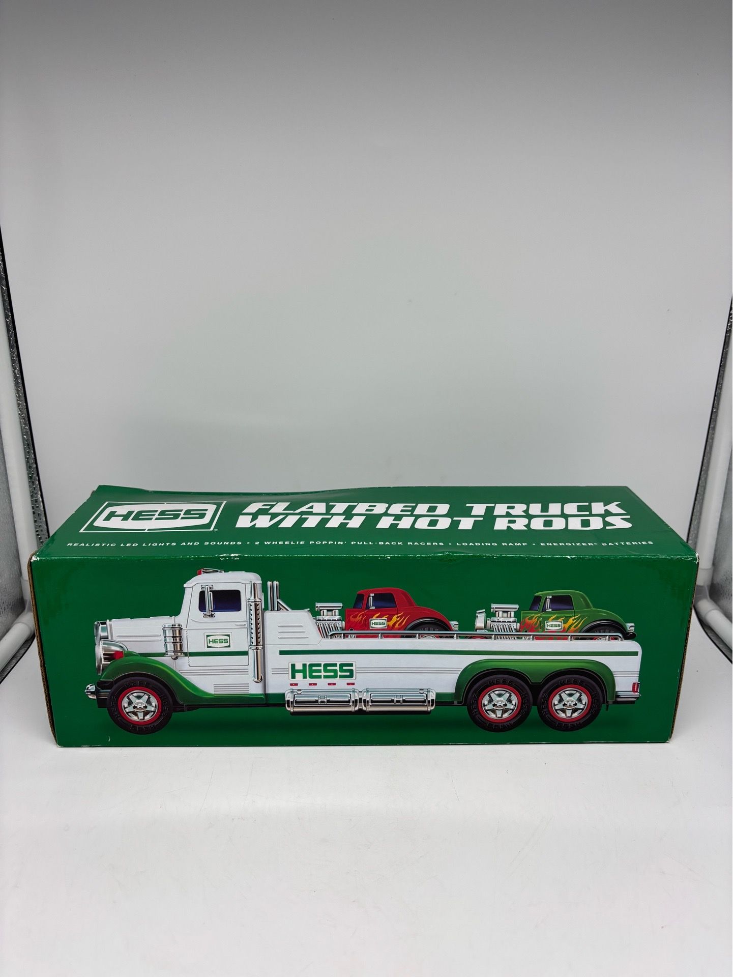New 2022 HESS Flatbed Truck with Hot Rods