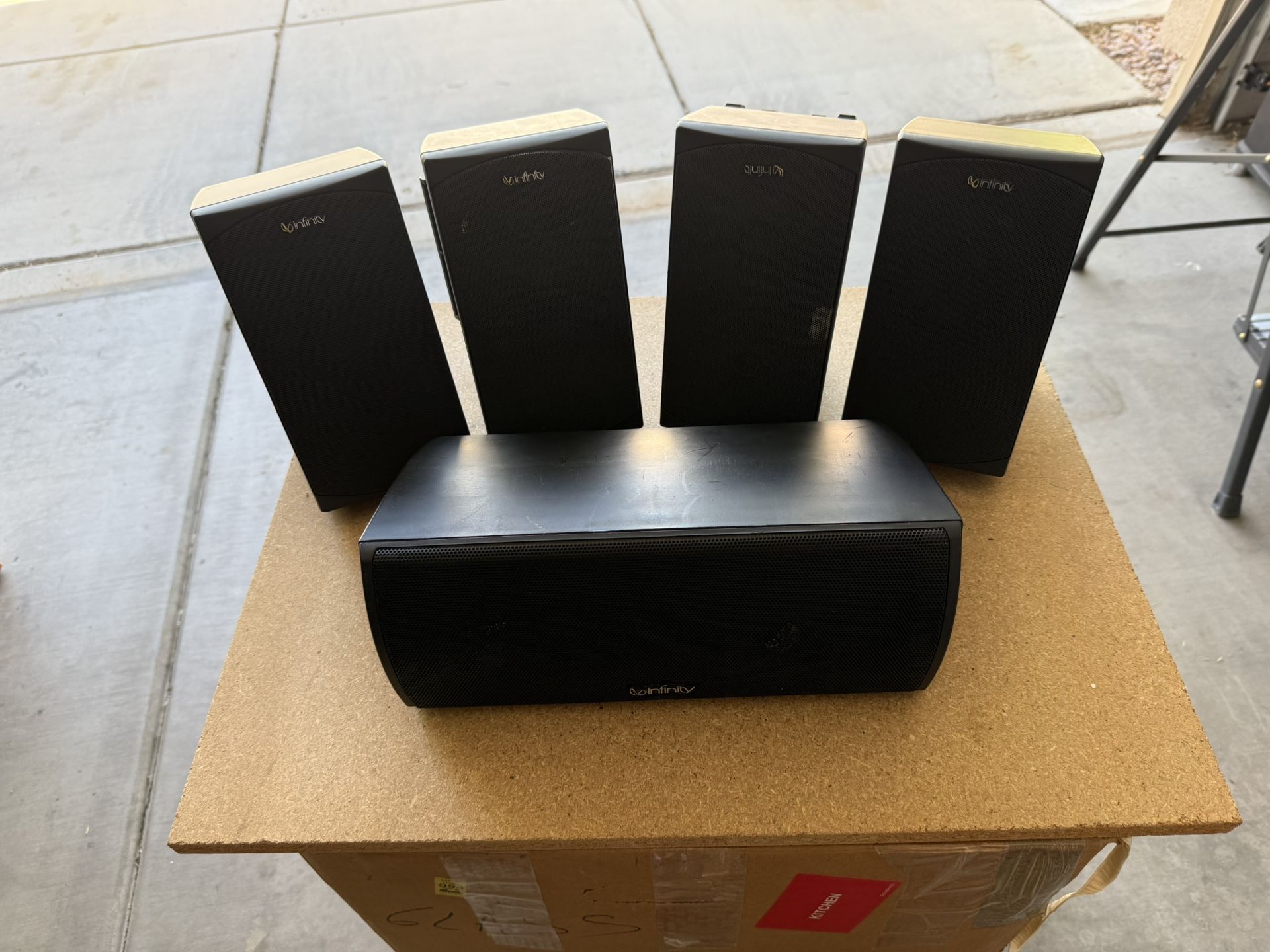 Infinity Ht Sat 5 Speakers 