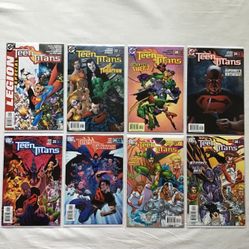 DC Comics Teen Titans #17, 20, 24, 25, 26, 27, 28 Teen Titans/Legion Special #1