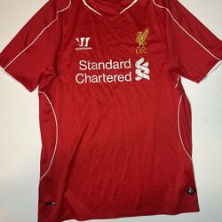 Liverpool 2014/2015 Warrior Home Jersey Large