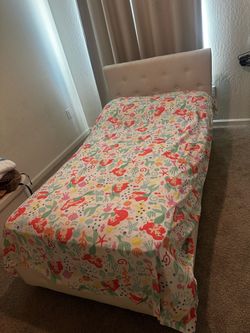 Twin Bed Frame + Mattress – $100 OBO