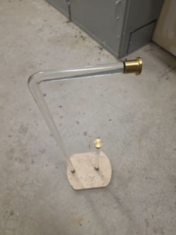 Toilet paper holder.
