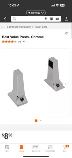 Best Value Towel Bar Post