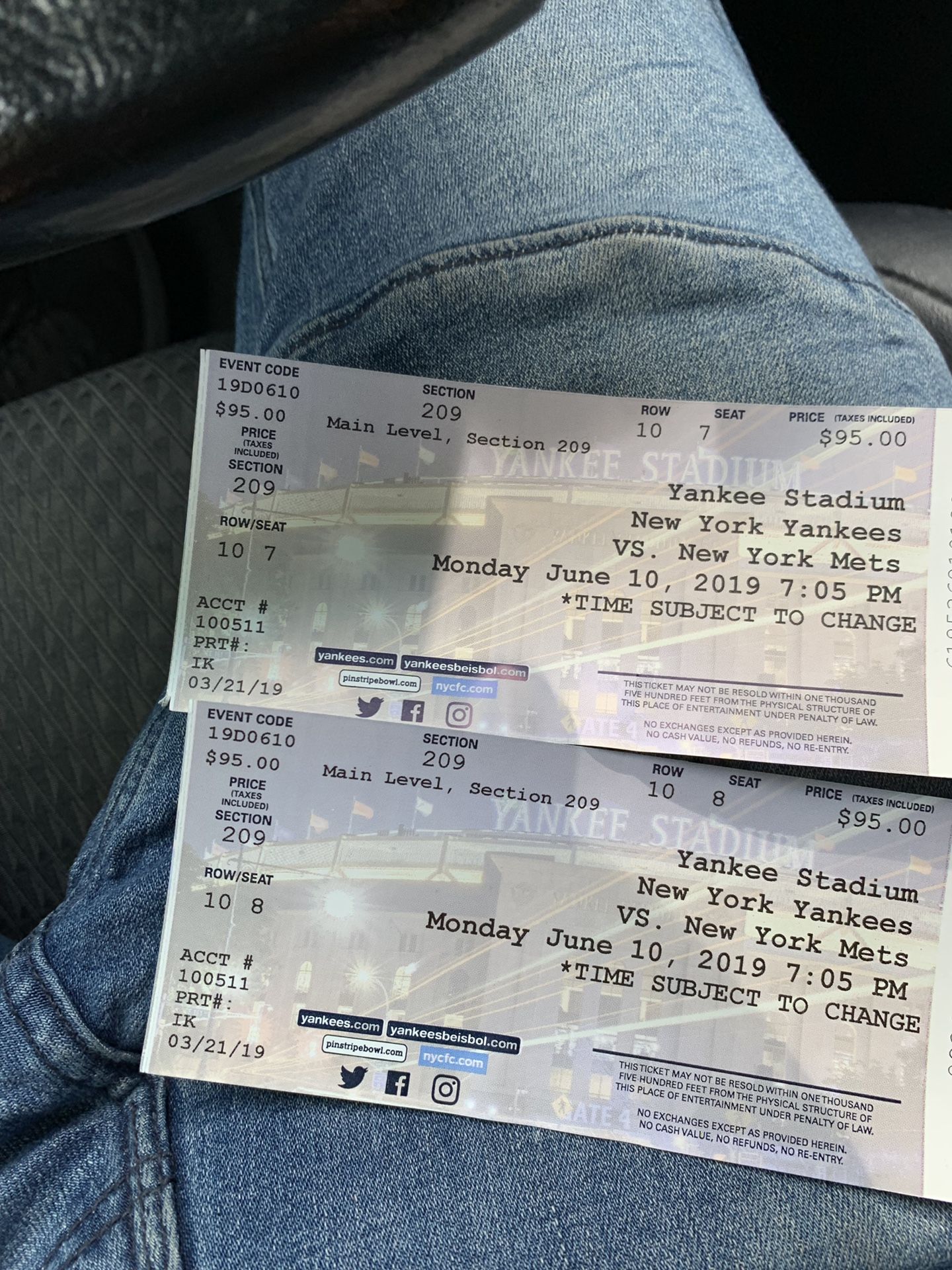 Yankees vs Mets tickets cheap